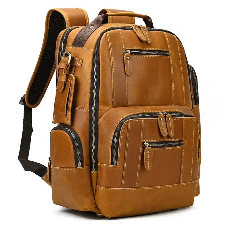 Sac a dos cuir militaires