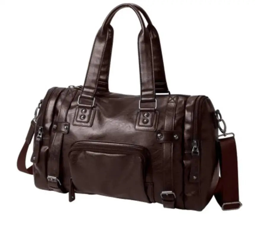 SAC MILITAIRE VINTAGE CUIR ARTIFICIEL SUPÉRIEUR