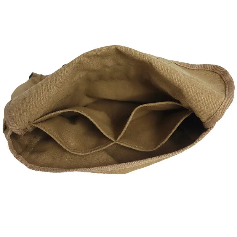 Sac musette militaire en toile de coton
