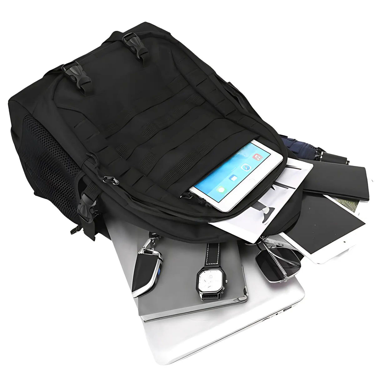Sac noir militaire
