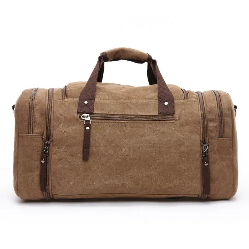 Sac de voyage militaire vintage en toile