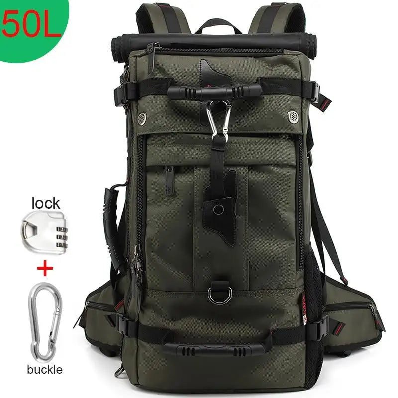 SAC À DOS WATERPROOF 50L - SAC DE VOYAGE GRANDE CAPACITÉ
