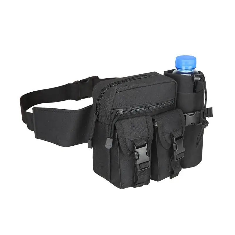 Sacoche de ceinture militaire avec compartiment gourde