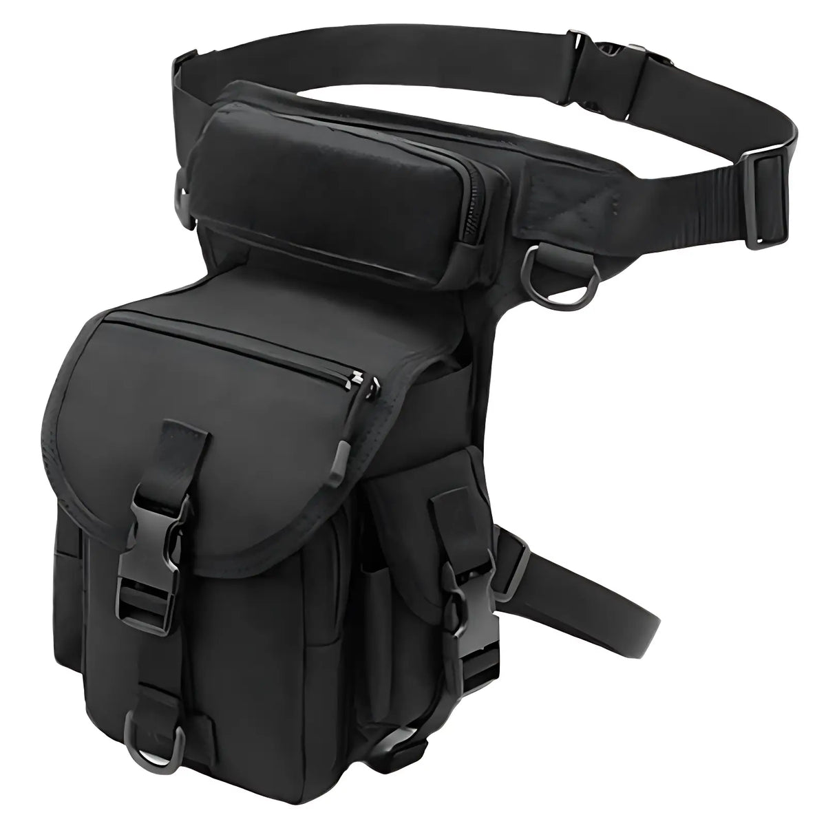 Sacoche de jambe militaire à attaches Molle