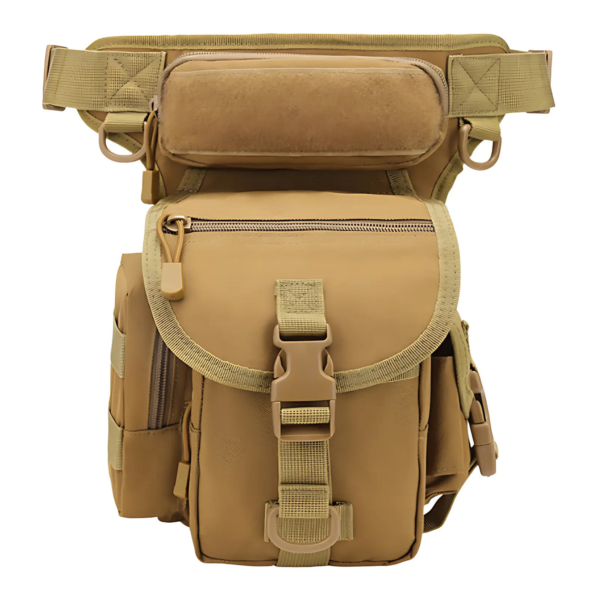 Sacoche de jambe militaire à attaches Molle