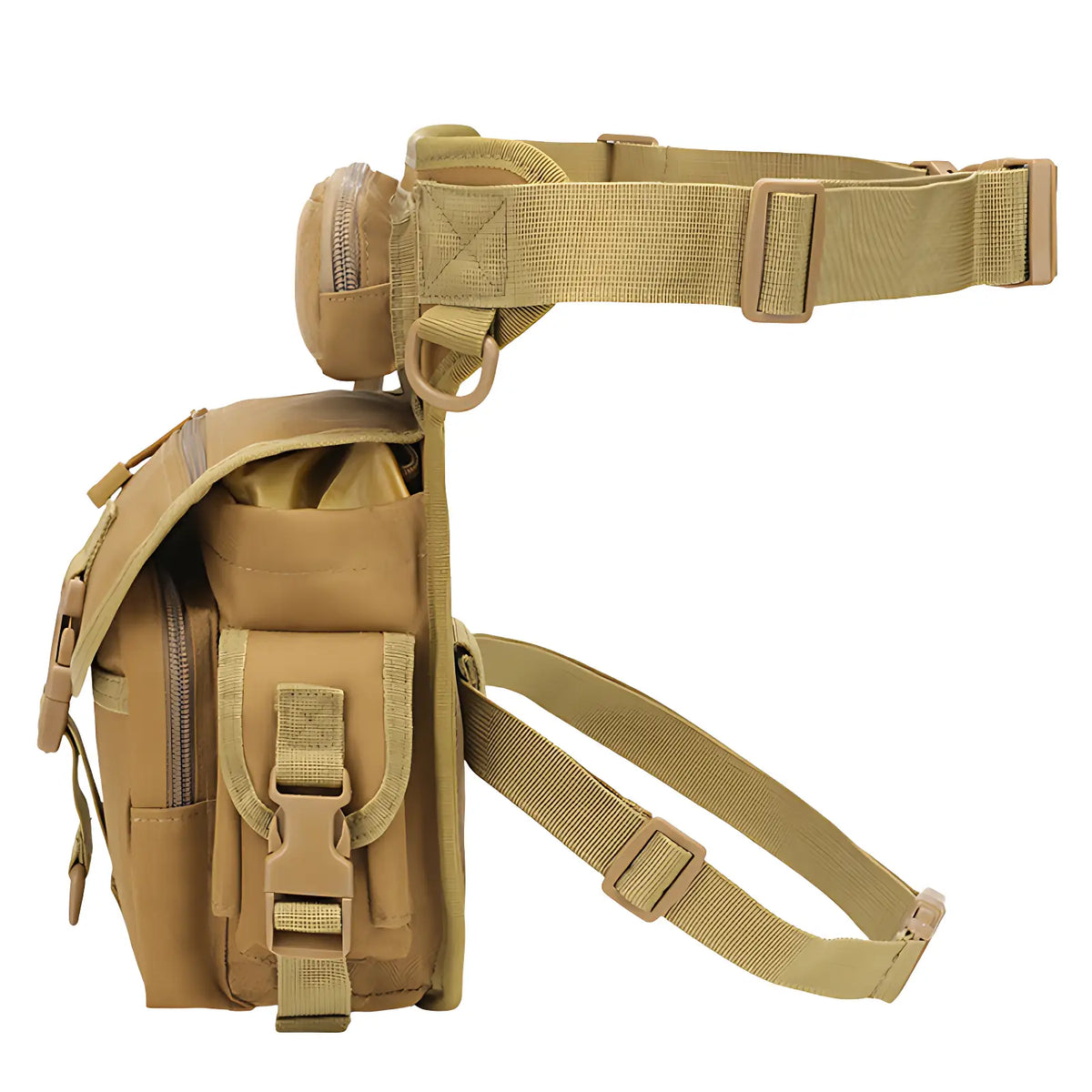 Sacoche de jambe militaire à attaches Molle