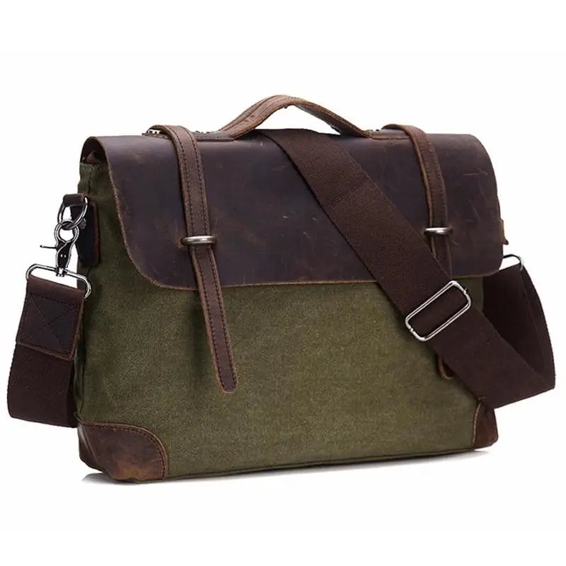 Sacoche militaire cuir