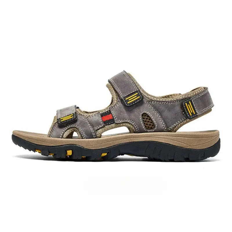 Sandale cuir randonnée homme