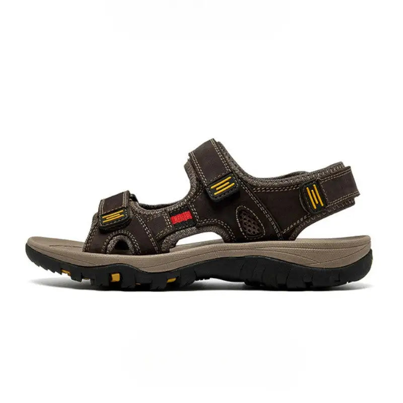 Sandale cuir randonnée homme