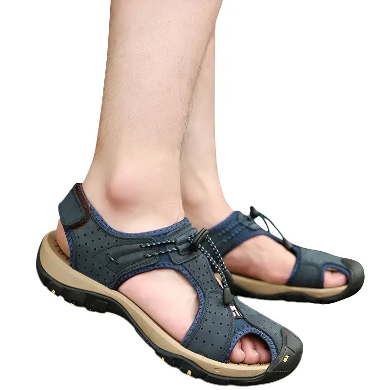 Sandales homme look randonnée