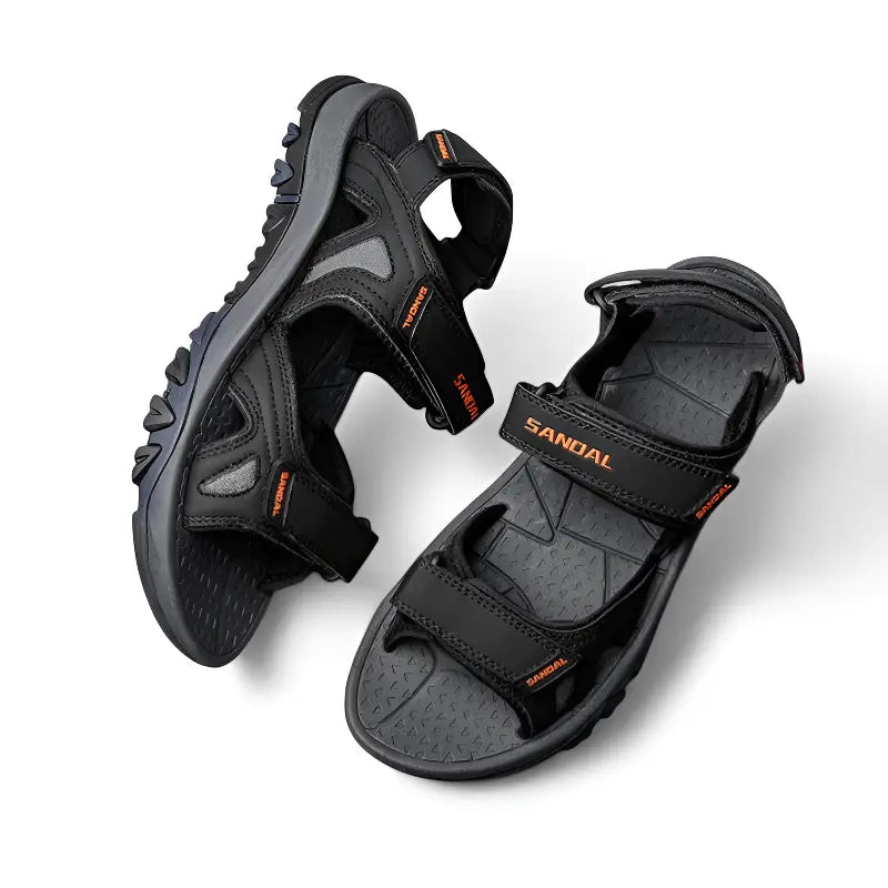 Sandales randonnée à scratch homme