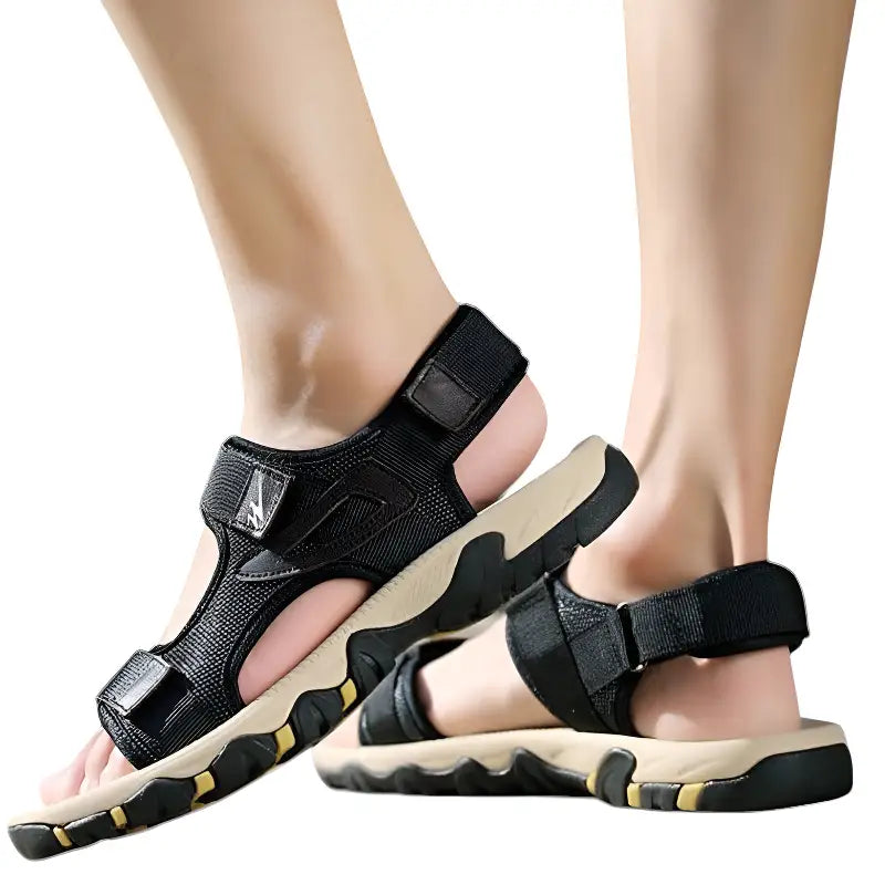 Sandales randonnée homme semelle caoutchouc