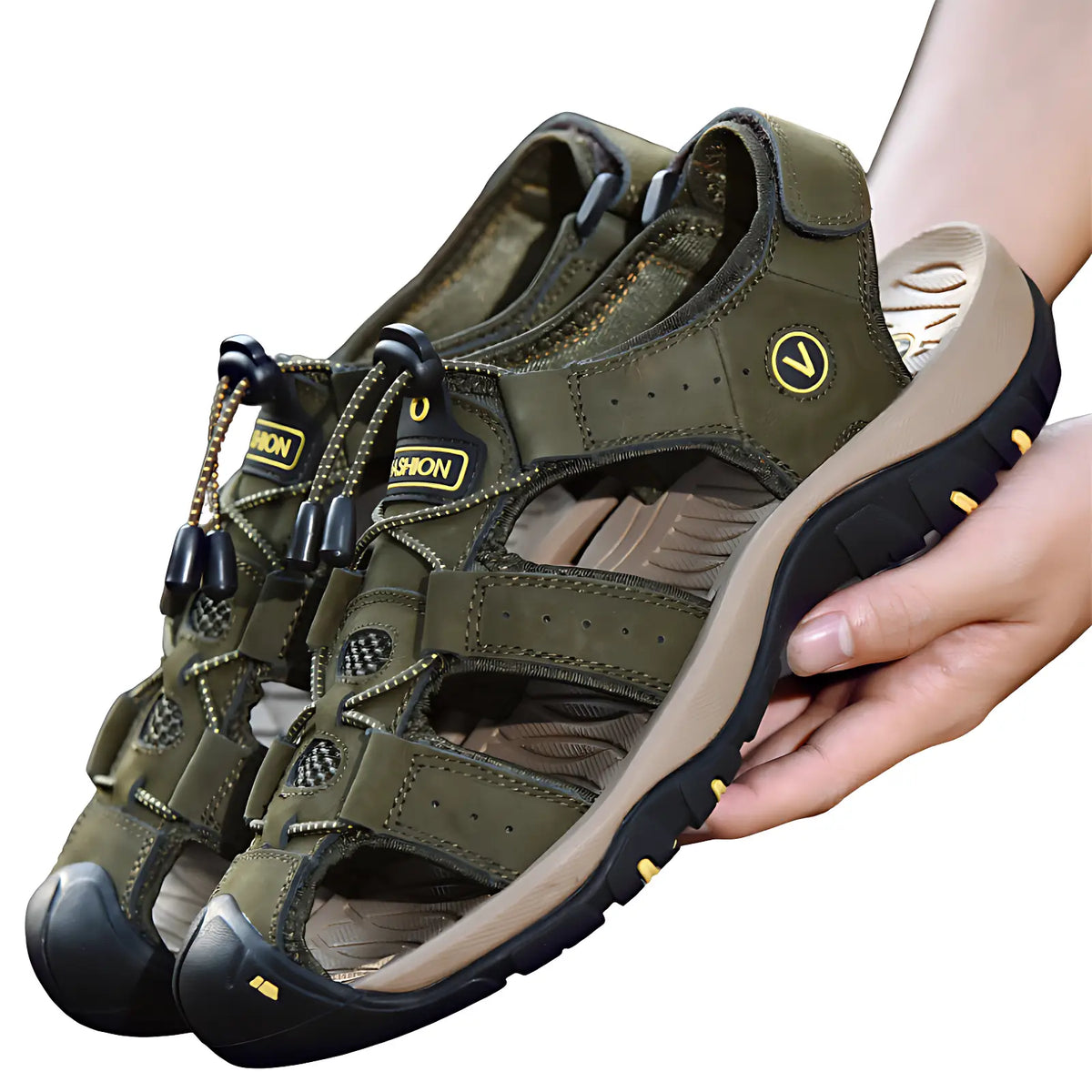 Sandales randonnée respirant homme