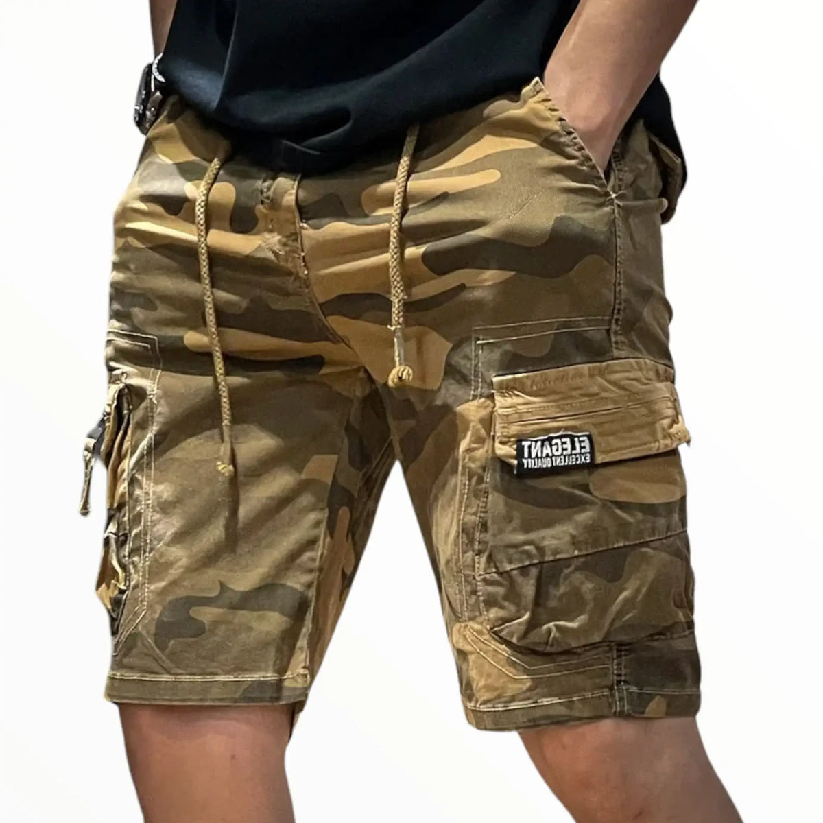 Short camo homme