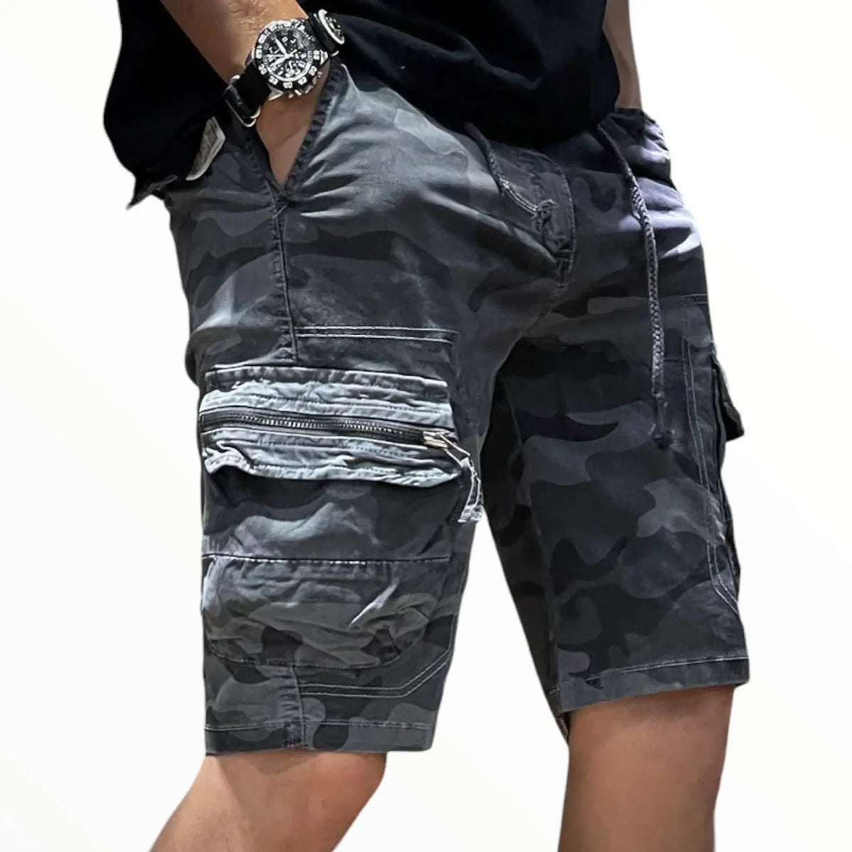 Short camo homme