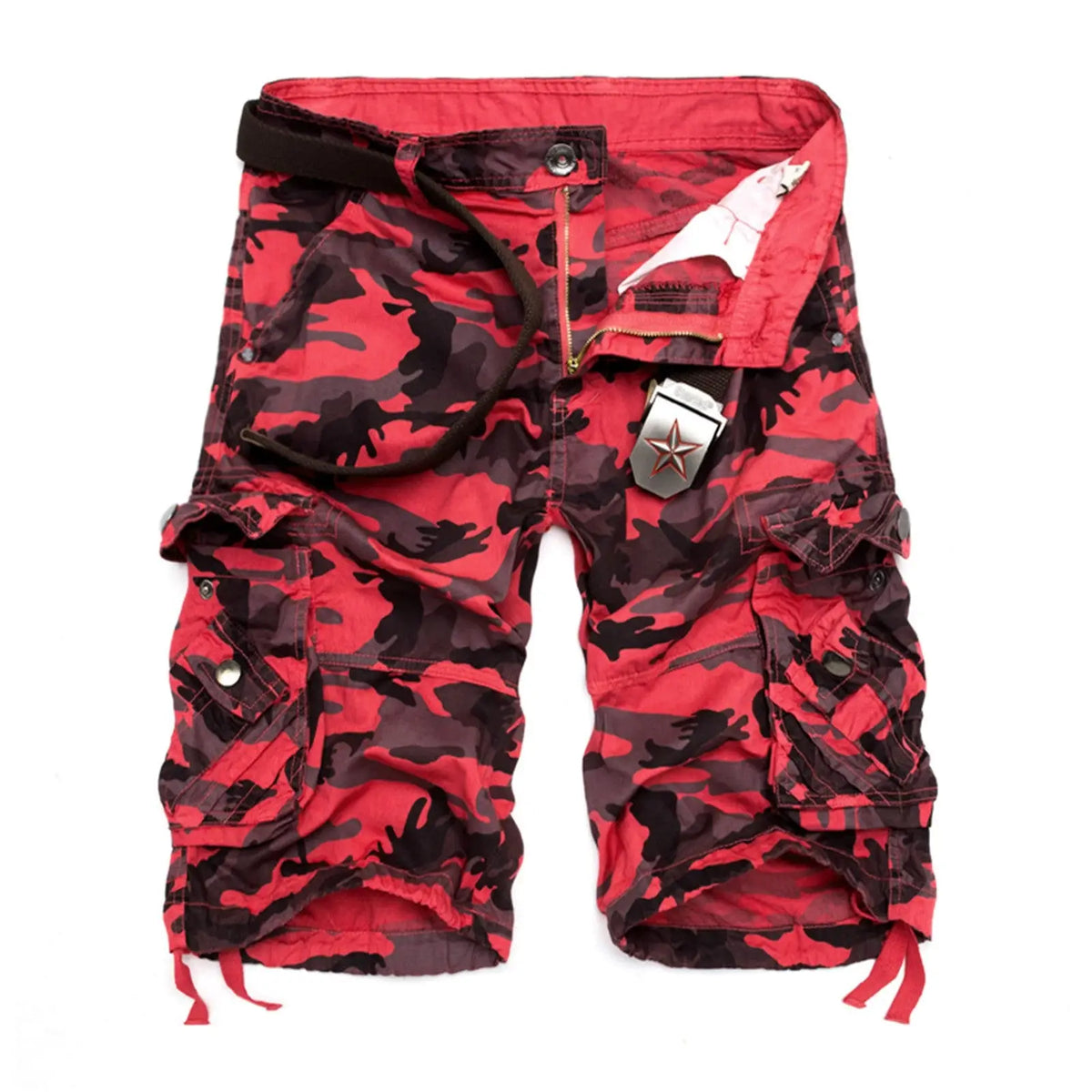 Short camouflage militaire
