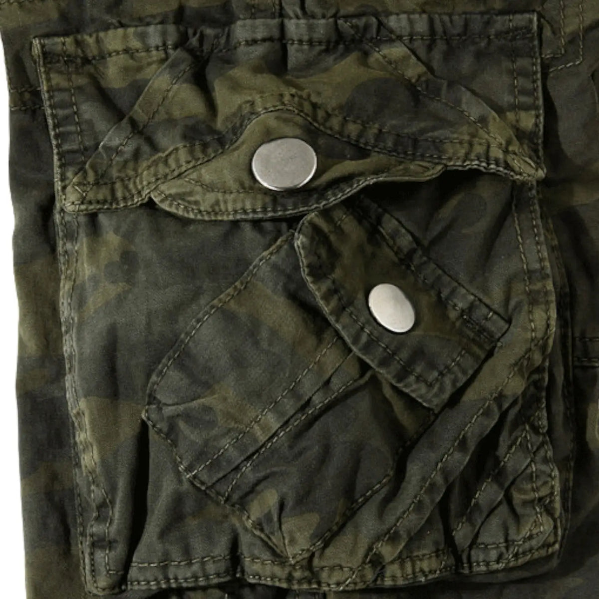 Short camouflage militaire