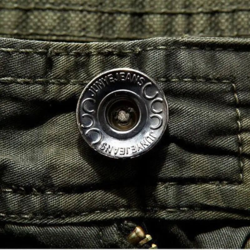 Short militaire cargo camouflage