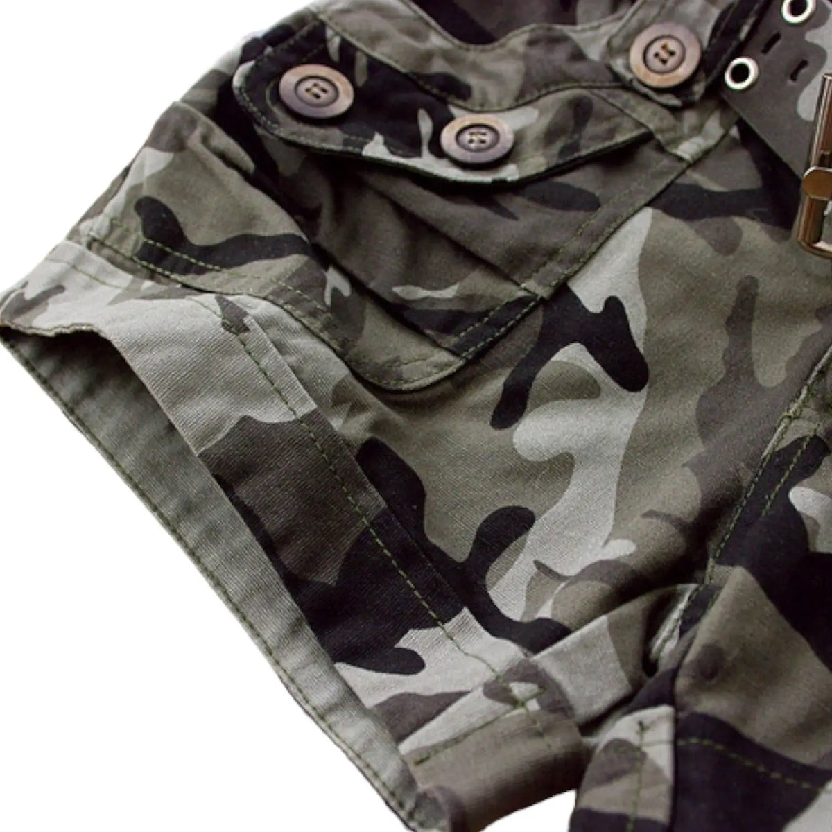 Short militaire femme