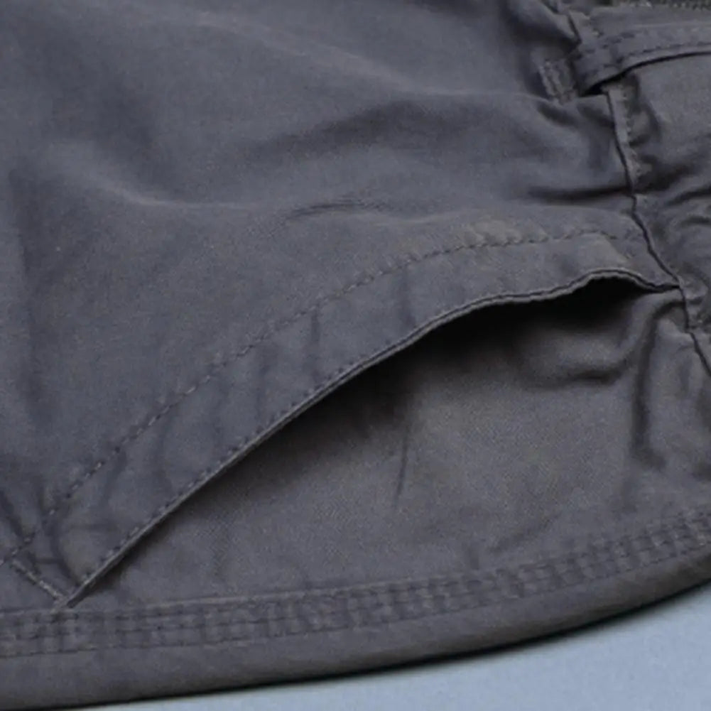 Bermuda Militaire Cargo Multi-Poches en Coton