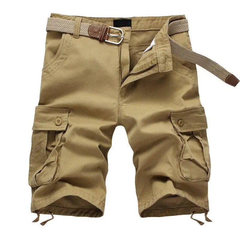 SHORT MILITAIRE AVEC POCHES PRATIQUES
