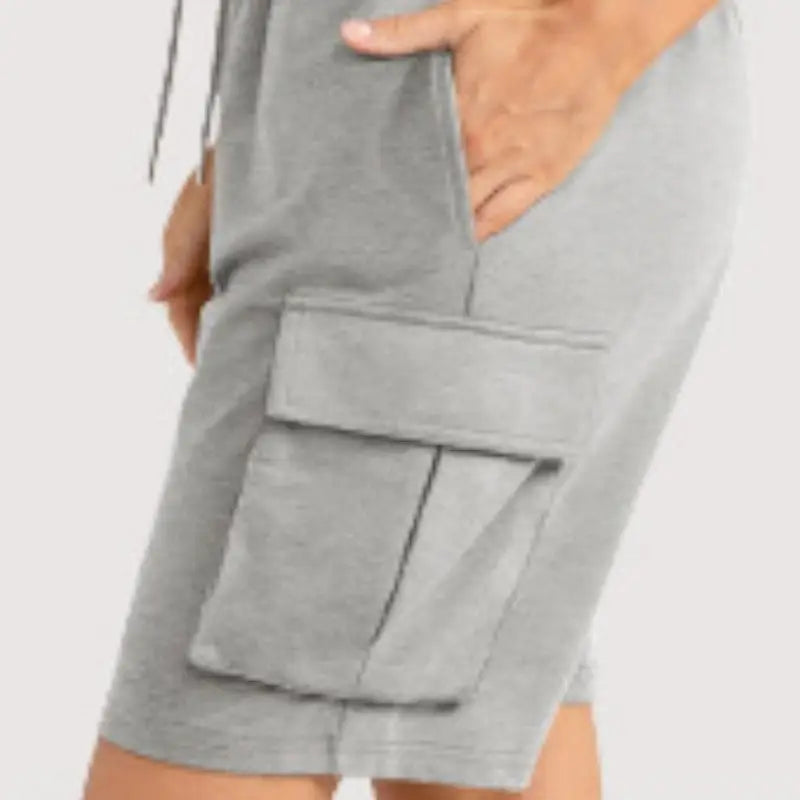 Short cargo coton femme