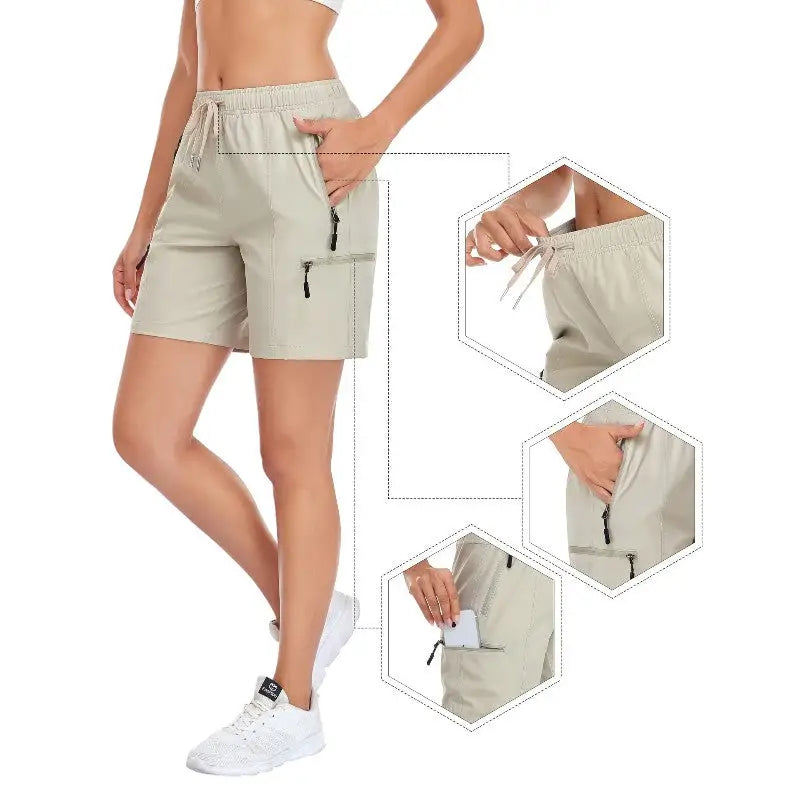 Short randonnée femme protection UV