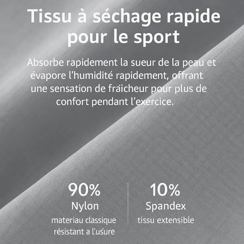 Short de randonnée homme avec ceinture