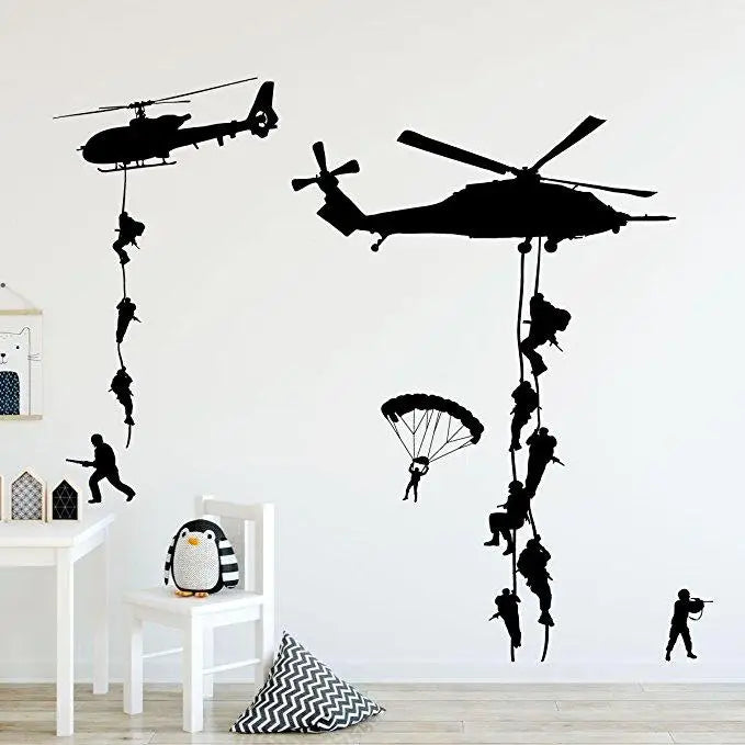 STICKER MILITAIRE - DIVISION PARACHUTISTE