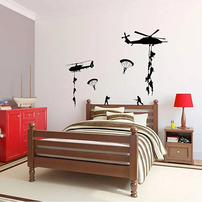STICKER MILITAIRE - DIVISION PARACHUTISTE