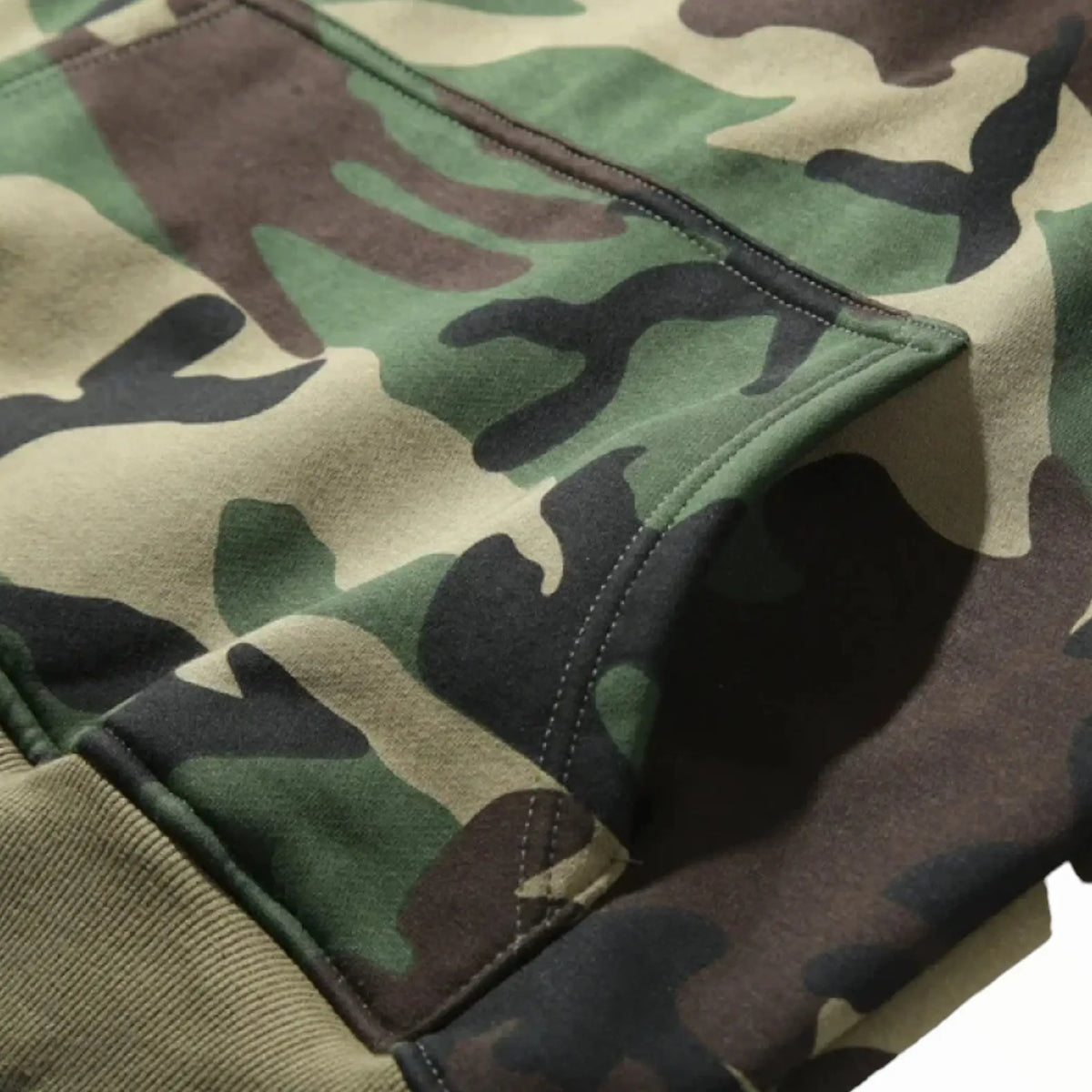 Sweat capuche militaire