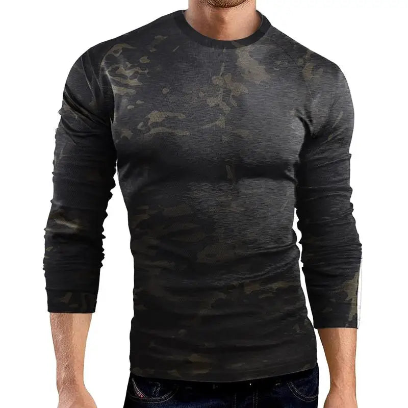T-shirt manches longues camouflage