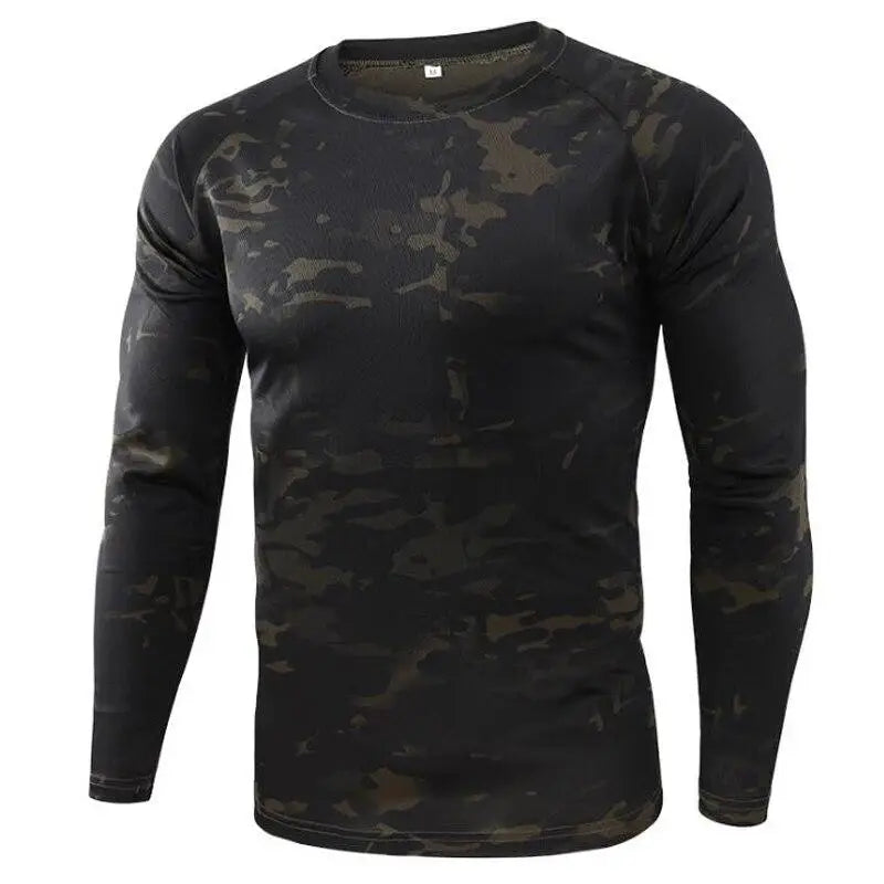 T-shirt manches longues camouflage