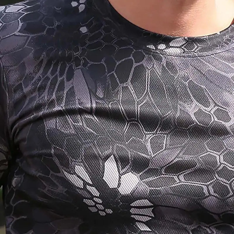 T-shirt manches longues camouflage