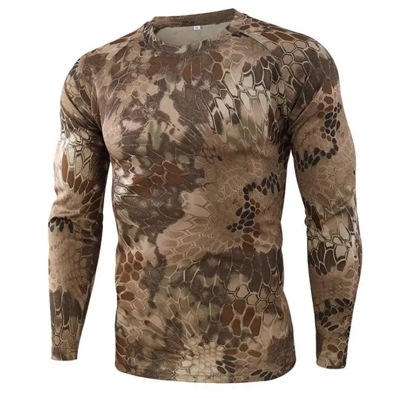 T shirt manche longue militaire