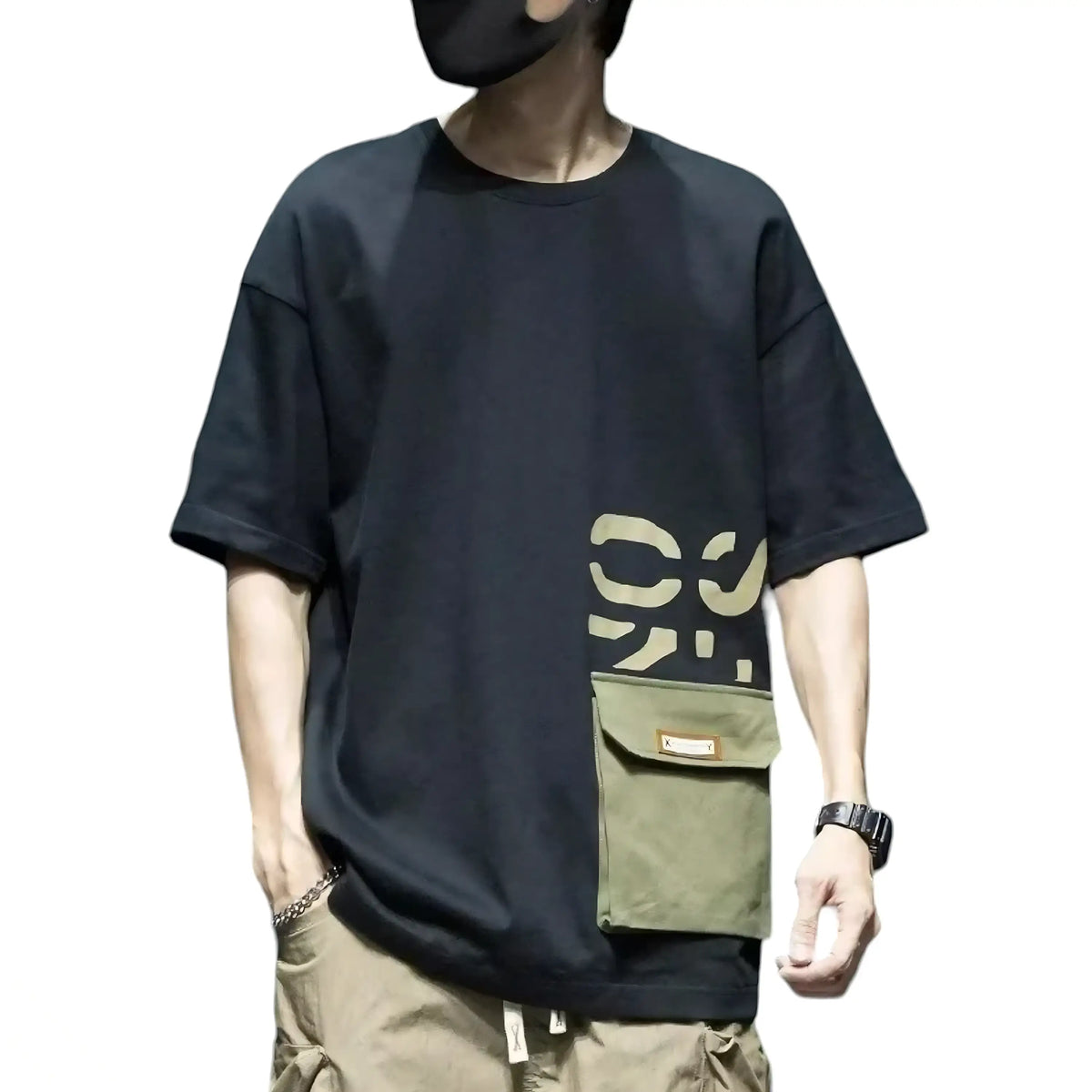 T-SHIRT MILITAIRE - COLLECTION MASCULINE