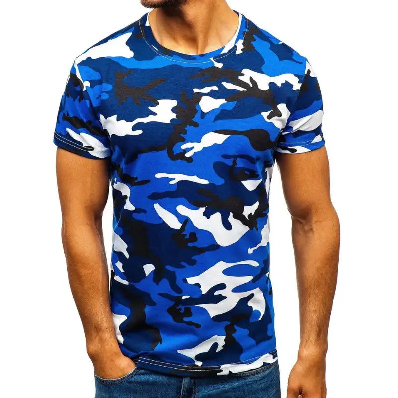 T shirt motif militaire