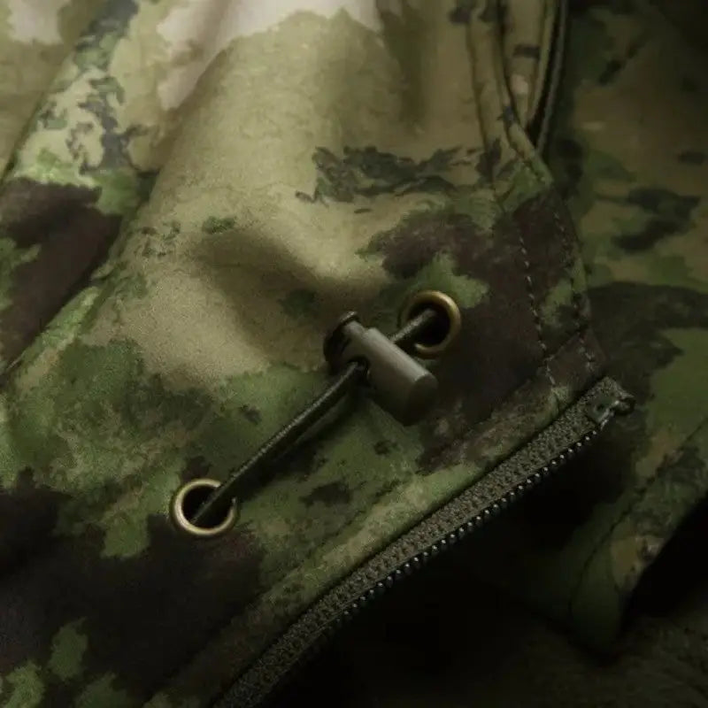 TENUE DE CHASSE - ENSEMBLE TACTIQUE VESTE À CAPUCHE ET PANTALON