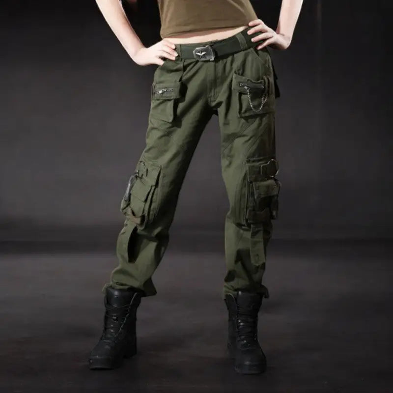 Treillis militaire femme