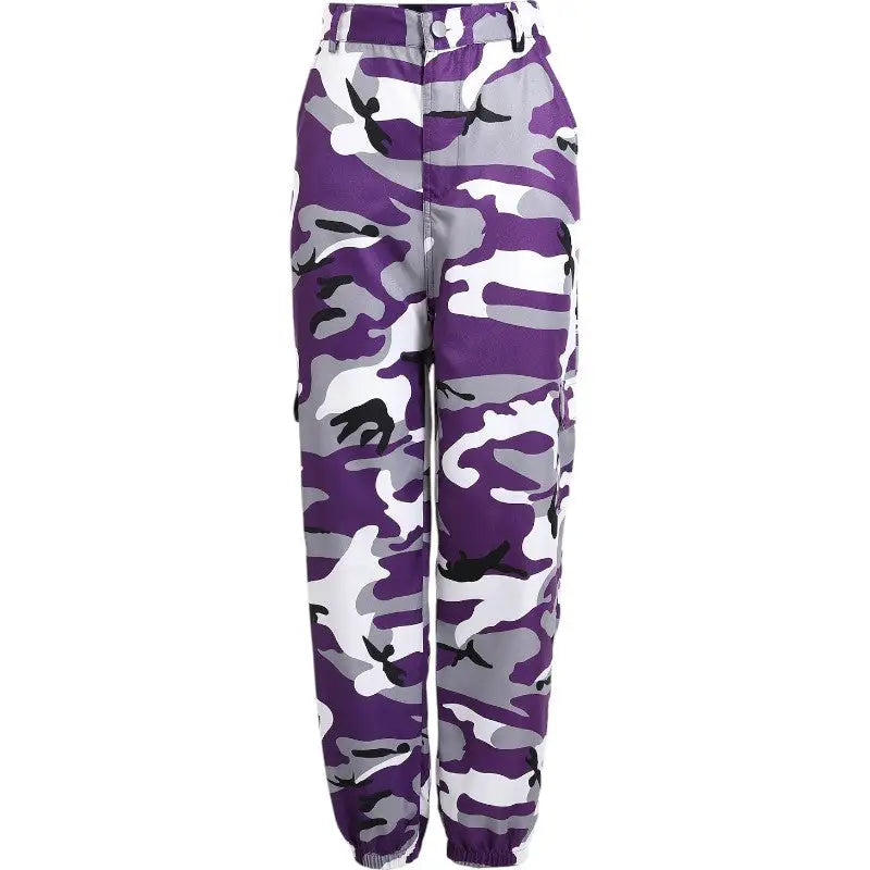 Treillis militaire violet