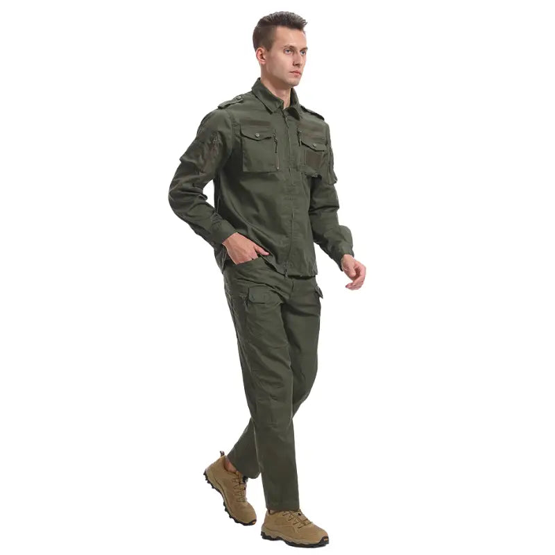 Treillis Militaire Français - Ensemble Veste + Pantalon
