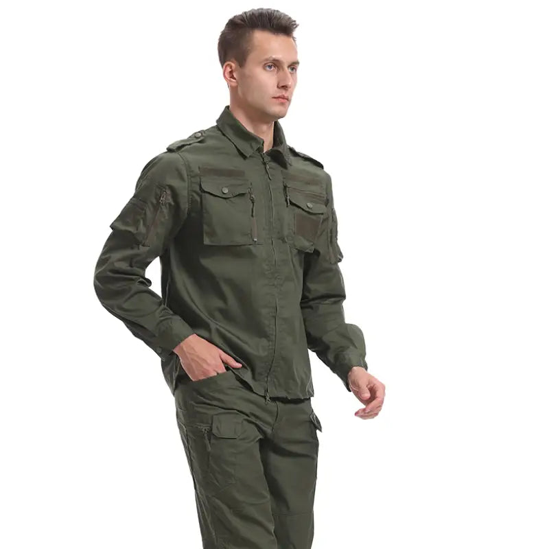 Treillis Militaire Français - Ensemble Veste + Pantalon