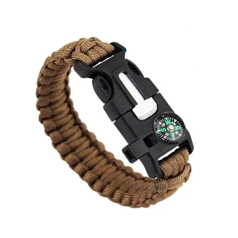 Tressage bracelet survie