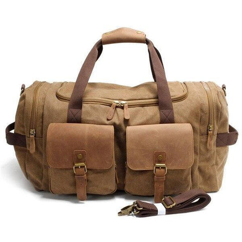 Une musette militaire