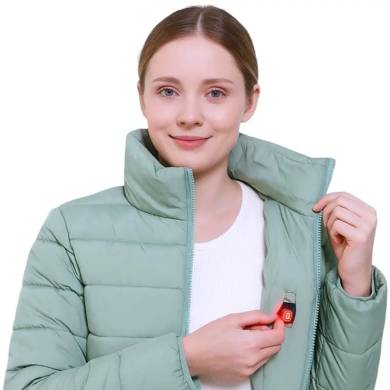 Doudoune chauffante femme