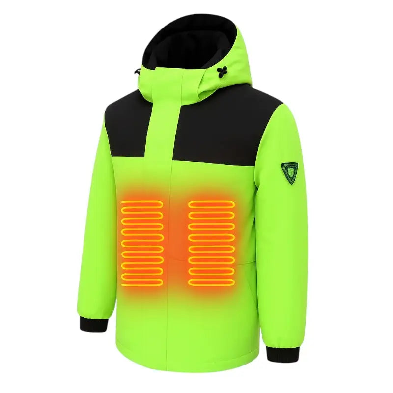 Veste chauffante avec écran digital