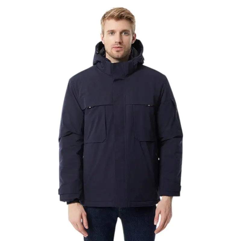 Veste chauffante USB zones dos et ventre