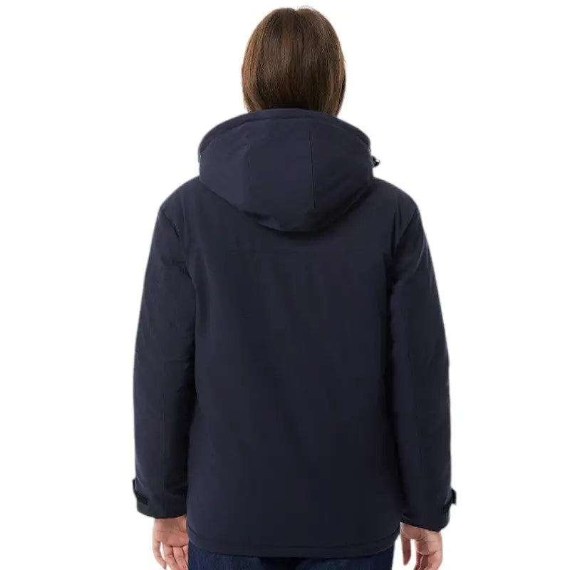 Veste chauffante USB zones dos et ventre