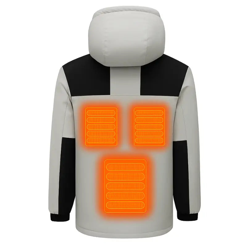 Veste chauffante homme imperméable