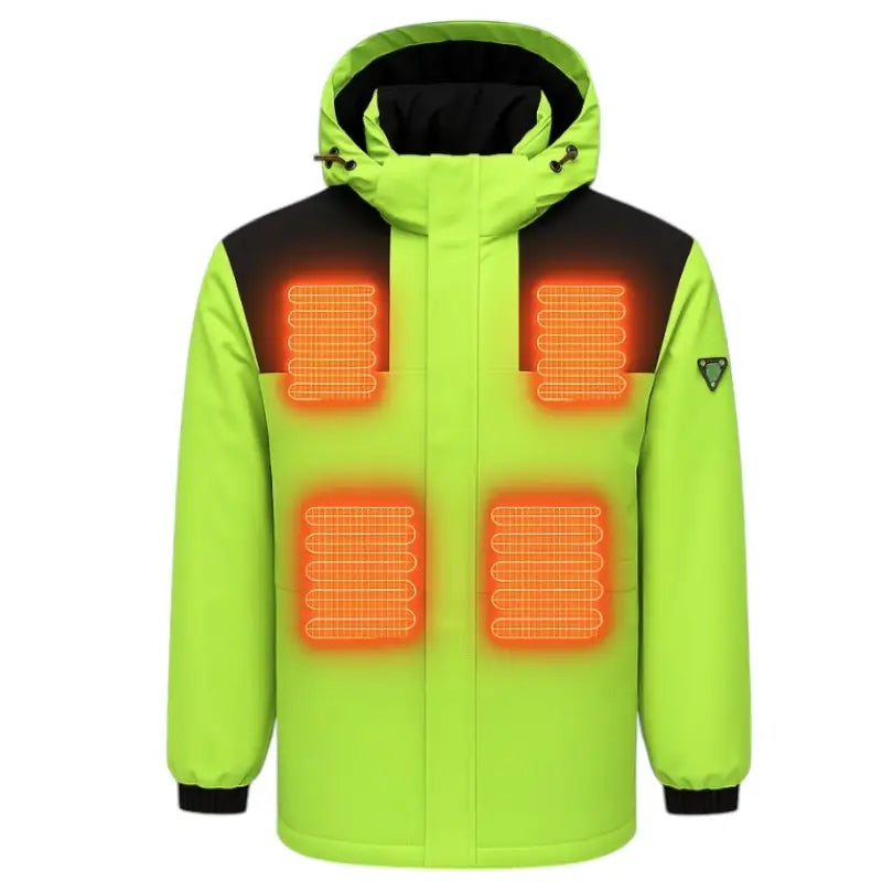Veste chauffante homme imperméable